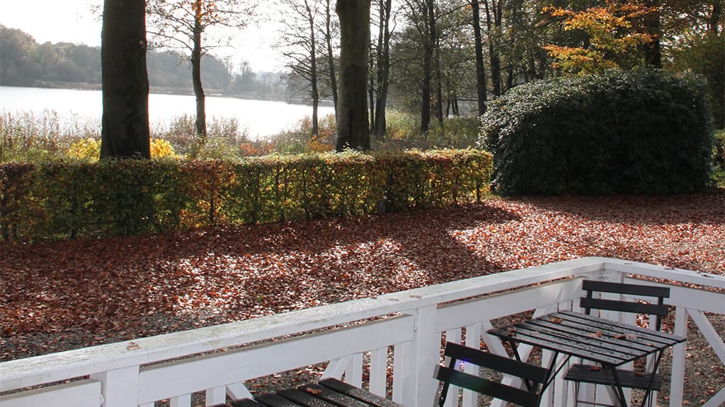Efterår ved Jels Voldsted café